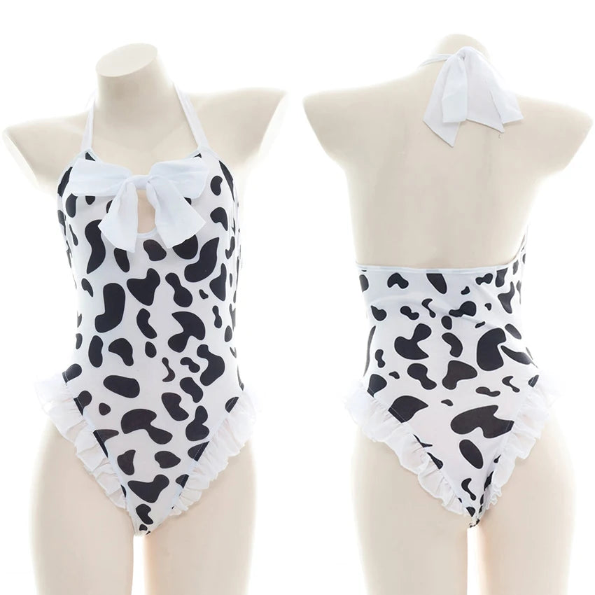 Cow Series Swimsuit Bodysuit Bikini