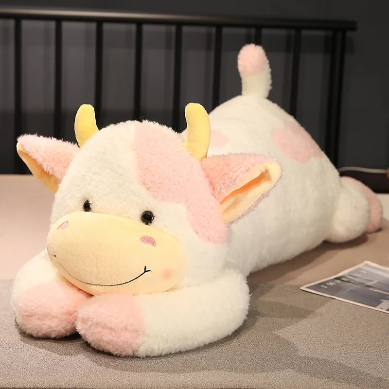 90cm Milk Cow Plush Pillow