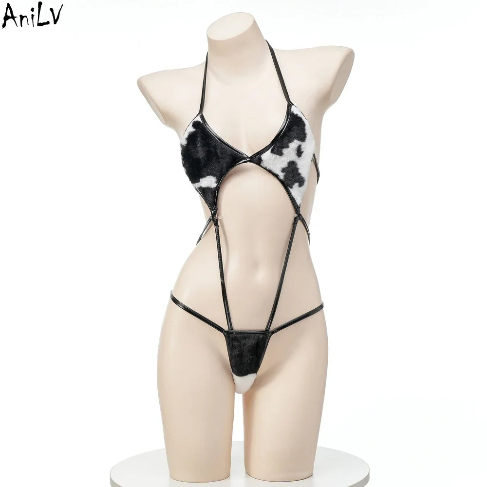 Cow Series Swimsuit Bodysuit Bikini