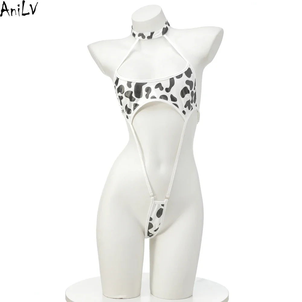 Cow Series Swimsuit Bodysuit Bikini