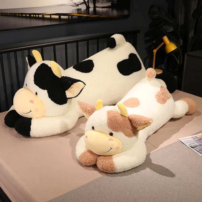 90cm Milk Cow Plush Pillow