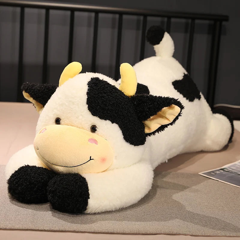 90cm Milk Cow Plush Pillow