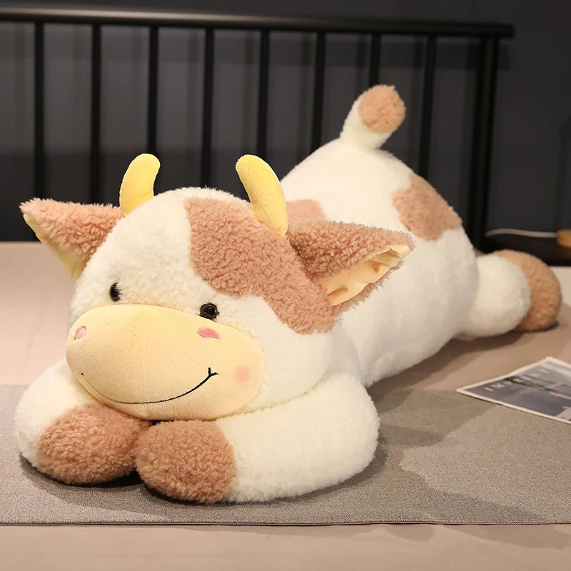 90cm Milk Cow Plush Pillow