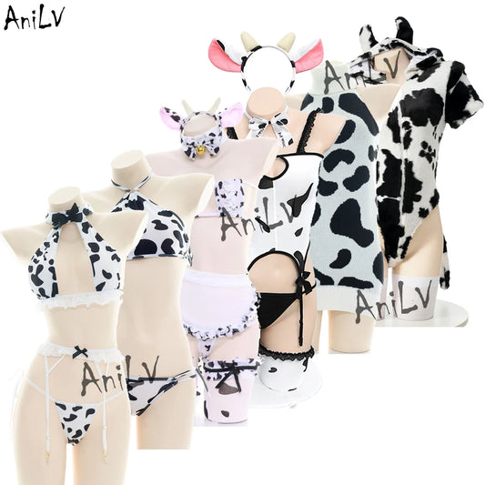 Cow Series Swimsuit Bodysuit Bikini