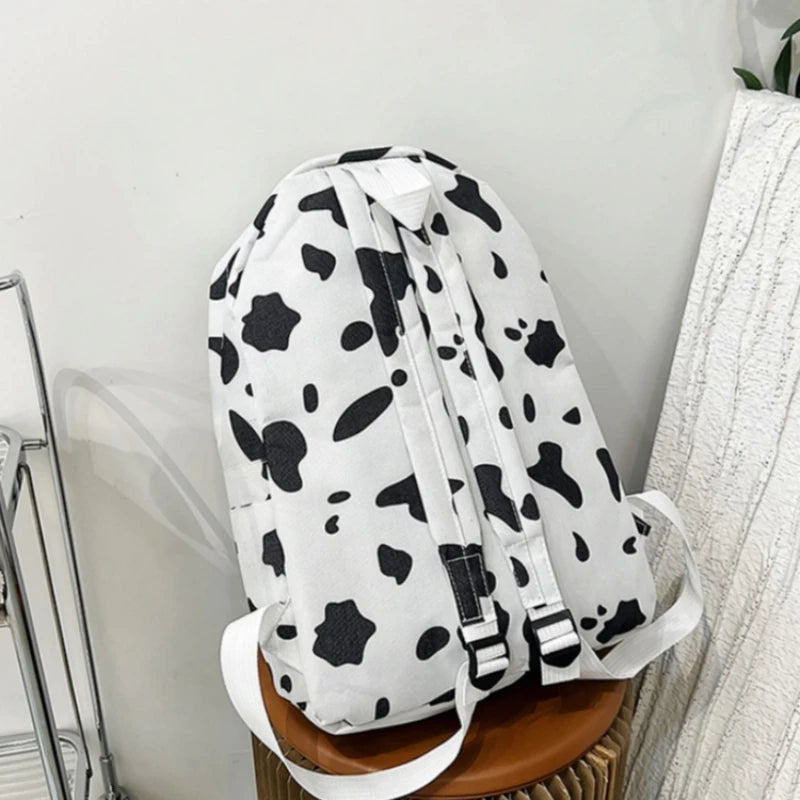 Personalized Harajuku Style Cow Backpack