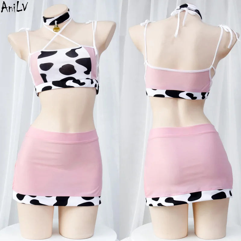 Cow Series Swimsuit Bodysuit Bikini